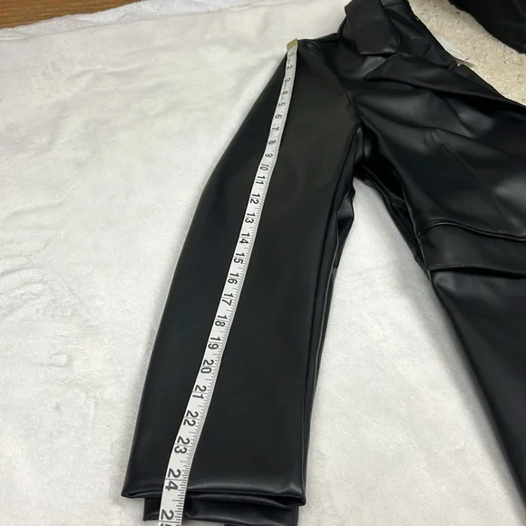 NWT Laundry By Shelli Segal Polyurethane Notched Collar Single Button Blazer S - Picture 15 of 15